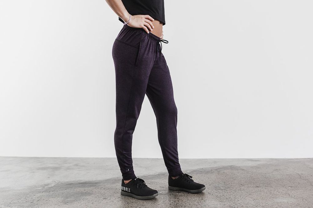 Pantalons De Jogging NOBULL Femme Violette - NOBULL,France (4817-QXTSU)